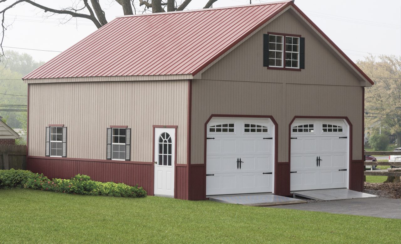 Pre Built Garages For Sale Shop Our Freestanding Garages   239634 Modular NEW 1280x780 